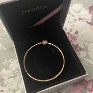 Pandora unique snowflake bangle